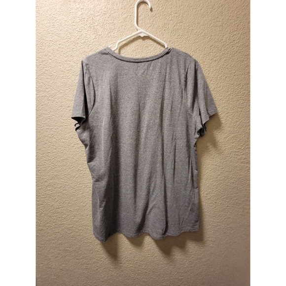 Lane Bryant You Had Me At Aloha Vneck Tee Gray Size 14/16 - Picture 3 of 3
